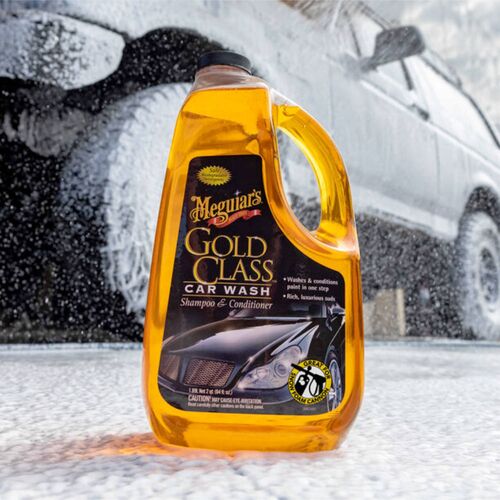Meguiars Gold Class Car Wash Shampoo and Conditioner автомобільний шампунь з кондиціонером 473 мл, Запах: Без запаху, Кількість: 473 мл, зображення 2