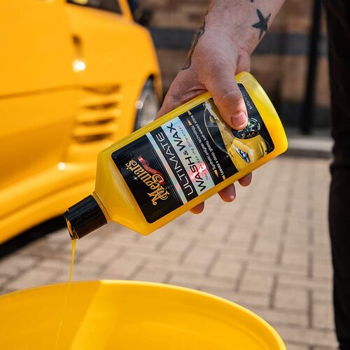 Meguiars Ultimate Wash and Wax автомобільний шампунь з воском 473 мл, Запах: Без запаху, Кількість: 473 мл, зображення 3