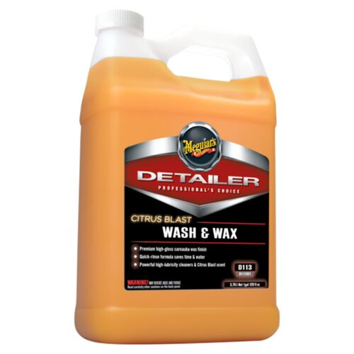 Meguiars Detailer Citrus Blast Wash Wax концентрат шампунь з воском карнауби 3.78 л