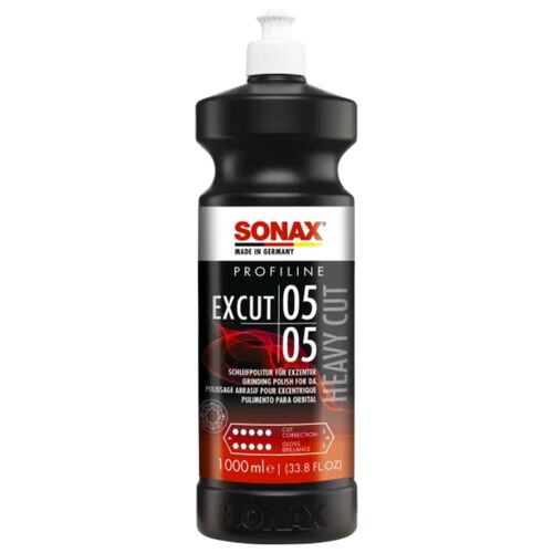 SONAX PROFILINE EXCUT 05-05 абразивна полірувальна паста для кузова 1 л, Кількість: 1 л