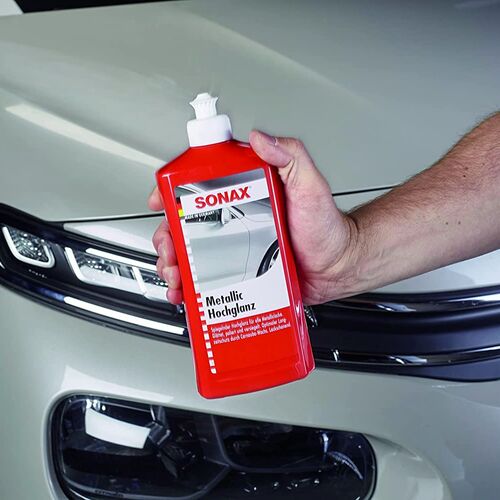 SONAX Metallic Hochglanz поліроль металік з воском 250 мл, Кількість: 250 мл, зображення 3
