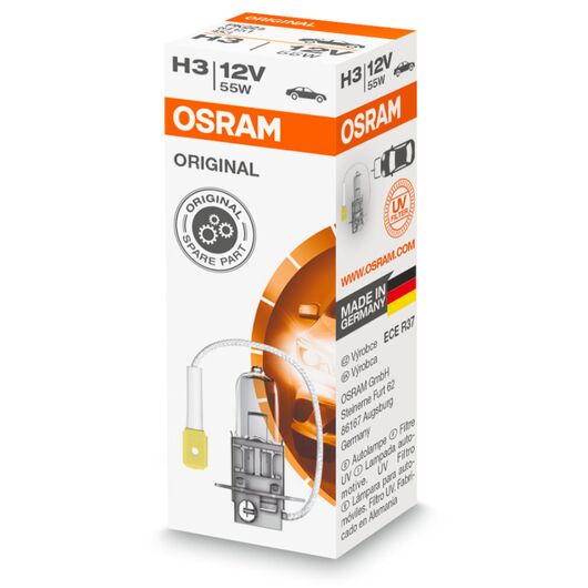 OSRAM Original Line H3 55W 3200K (картон) 1 шт