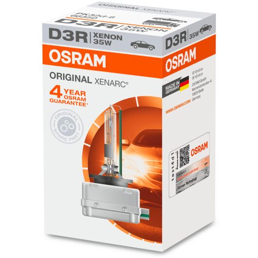 OSRAM Xenarc Original D3R 35W 4500K (картон) 1 шт, Тип лампи: D3R, Колірна температура: 4500