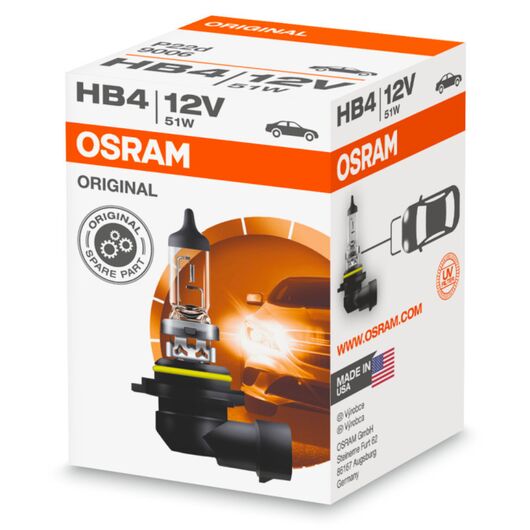 OSRAM Original Line HB4 51W 3200K (картон) 1 шт