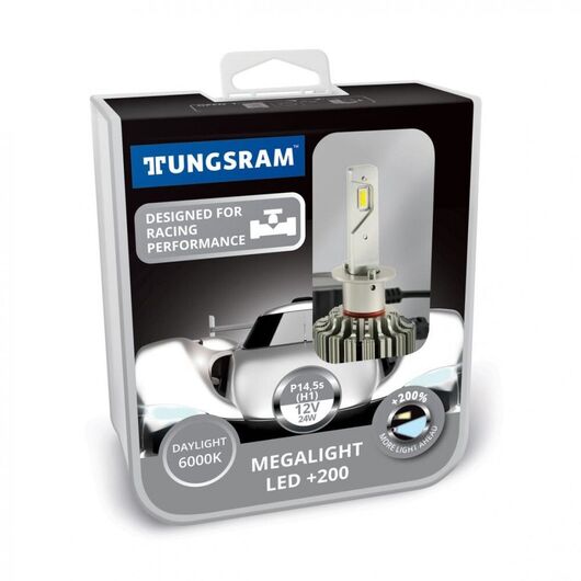Tungsram Megalight LED H1 PX26d 60410 PB2 24W 6000K
