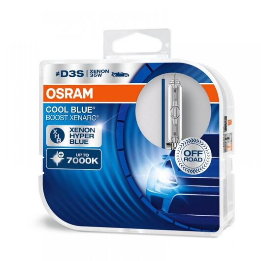 Лампа ксеноновая Osram D3S 66340CBB-HCB-DUO Cool Blue Boost 2 шт 