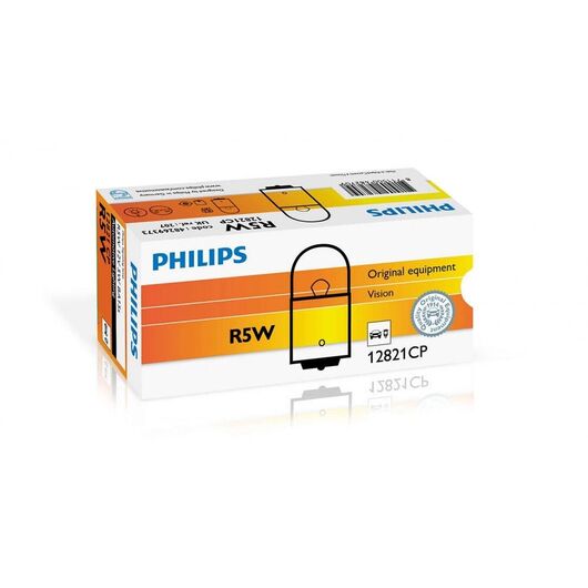 Philips R5W 12821CP лампа накаливания картон комплект 10 шт 