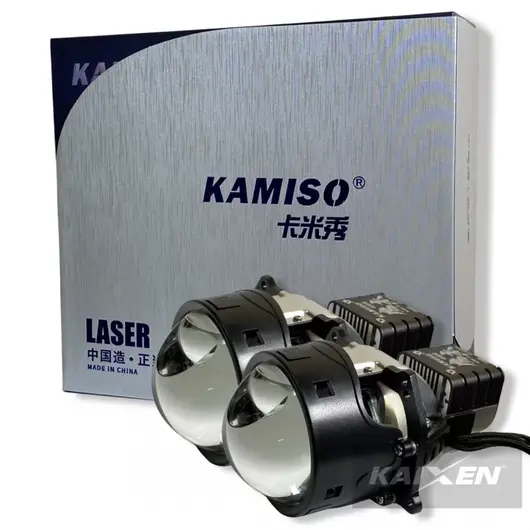 KAIXEN BI-LED лазерні лінзи KAMISO GEN:4 55W + LASER 15W
