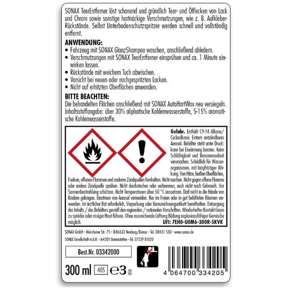 Антибитум SONAX 334200