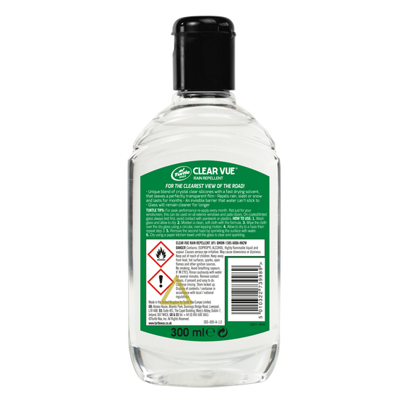 Turtle Wax Clearvue антидождь 300 мл , изображение 2