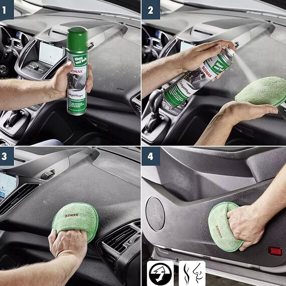 SONAX Глянцевый очиститель пластика Cockpit-Pfleger (400 мл) , изображение 6