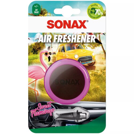 Ароматизатор Sonax Sweet Flamingo: свежесть в салоне 