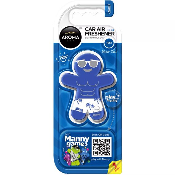 Ароматизатор Aroma Car Manny New Car: аромат нового автомобиля 