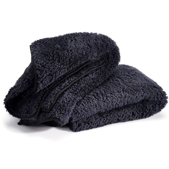 WIPERS Schwarzes MikrofaserTüch черная универсальная салфетка из микрофибры (Германия) 40х40 см 500 gsm , изображение 15