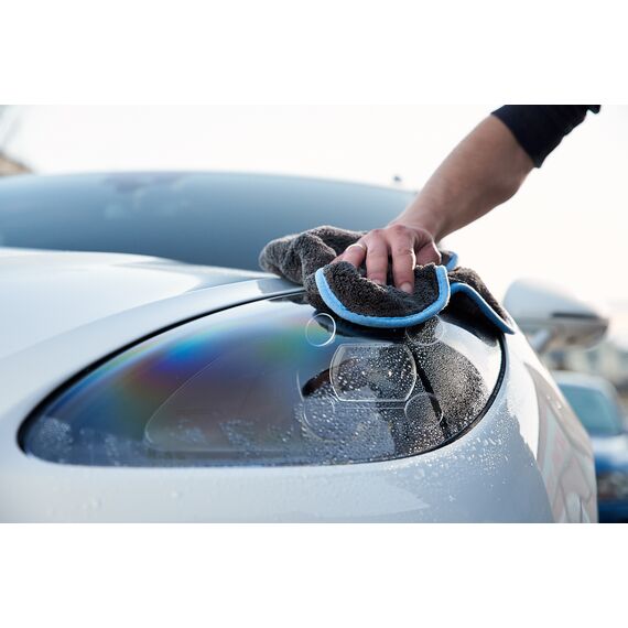 WIPERS 3X Dichte MikrofaserTüch серая плотная салфетка из микрофибры (Германия) 40х40 см 800 gsm , изображение 14