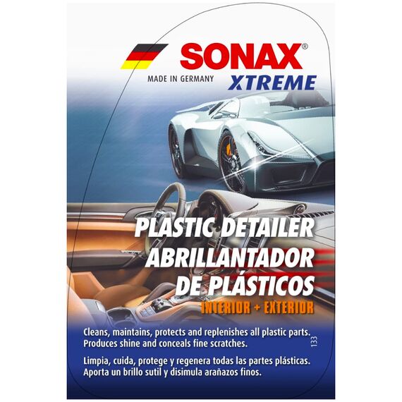 SONAX XTREME Kunststoff Detailer детейлер для полировки и защиты наружного и внутреннего пластика 500 мл , изображение 5