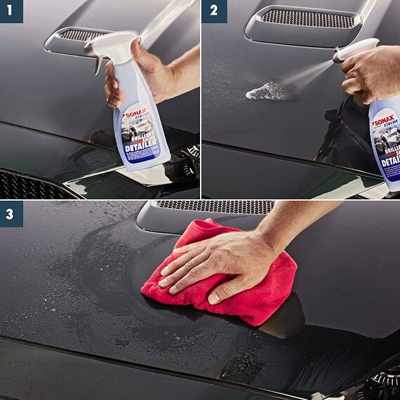 SONAX XTREME Brilliant Shine Detailer быстрый детейлер с блеском 750 мл , изображение 4