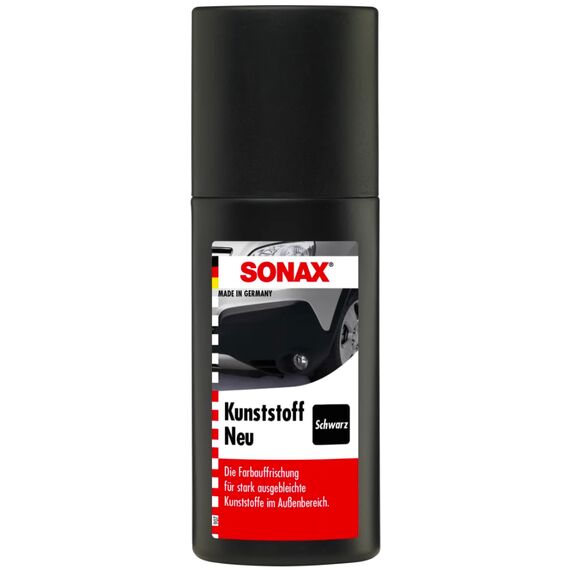 SONAX Knuststoff Neu (Plastic New Black) чернитель пластика с аппликатором 100 мл , изображение 2