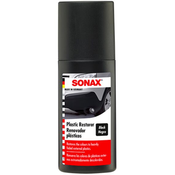 SONAX Knuststoff Neu (Plastic New Black) чернитель пластика с аппликатором 100 мл , изображение 9