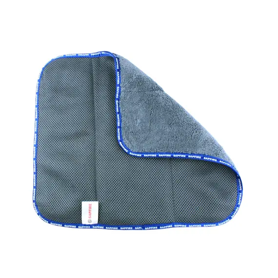 Двусторонняя салфетка из микрофибры и текстильной сетки, 35x40 см, Sapphire (SA-225) (401134) , изображение 5