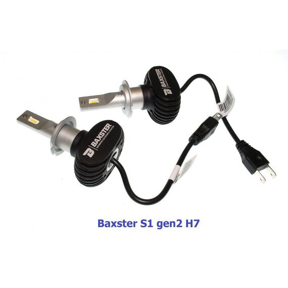 Baxster S1 gen2 H7 25W 6000K комплект 2 шт 