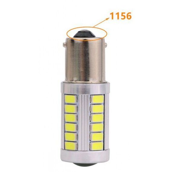 IDIAL 475 P21W 33 SMD High Power BA15S 6000K комплект 2 шт, зображення 5