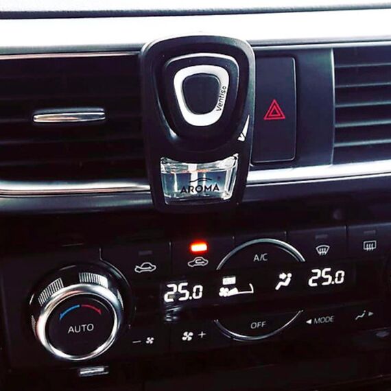 Aroma Car Ventis Green Lemon ароматизатор в дефлектор обдува зеленый лимон , изображение 4