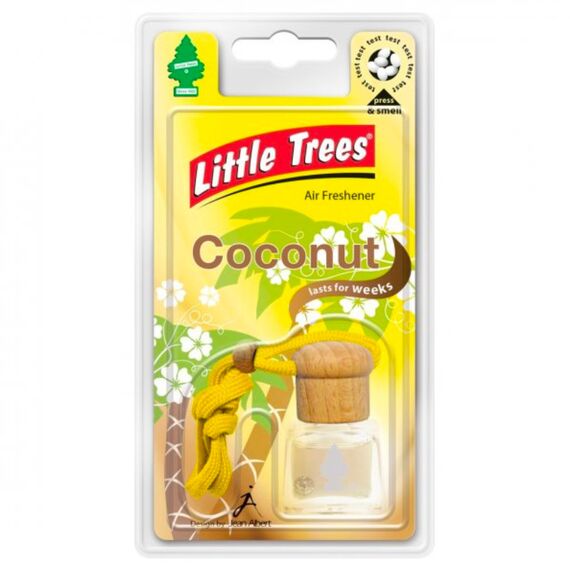 Little Trees Bottle Coconut Air Freshener подвесной ароматизатор в бутылке с запахом кокоса 
