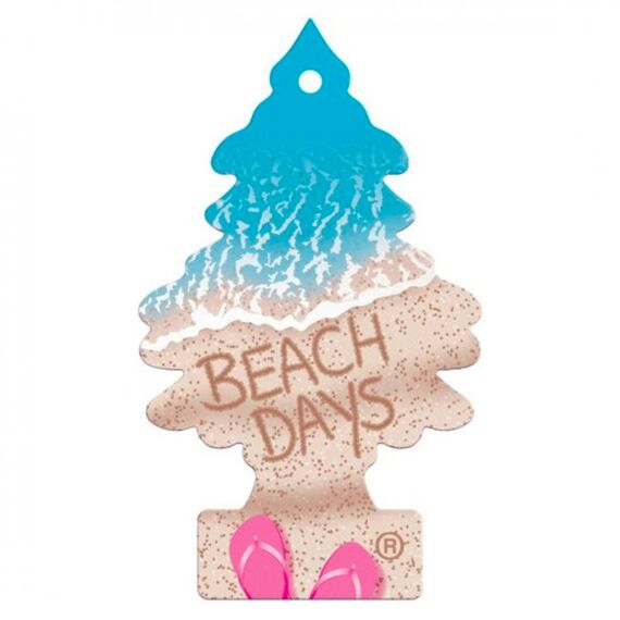 Little Trees Beach Days Air Freshener ароматизатор ёлочка с запахом пляжный день , изображение 2