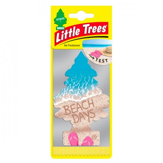 Little Trees Beach Days Air Freshener ароматизатор ёлочка с запахом пляжный день 