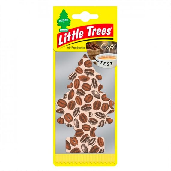 Little Trees Cafe Air Freshener ароматизатор ёлочка с запахом кофе 