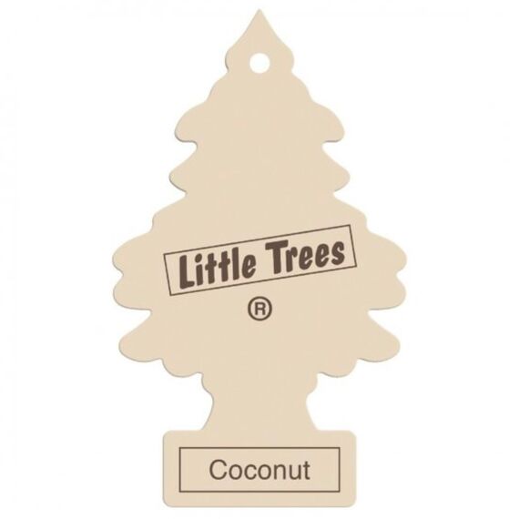 Little Trees Coconut Air Freshener ароматизатор ёлочка с запахом кокоса , изображение 2