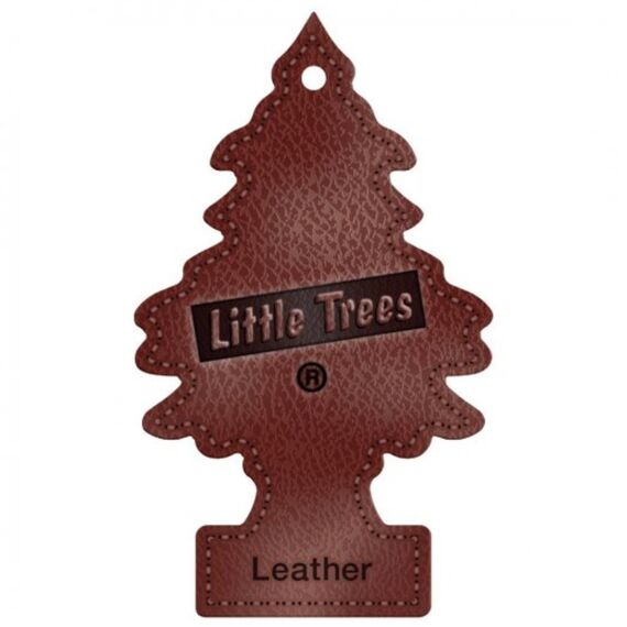 Little Trees Leather Air Freshener ароматизатор ёлочка с запахом кожа , изображение 2