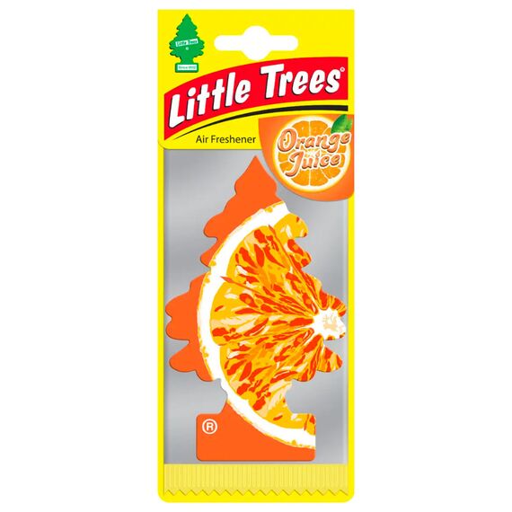 Little Trees Orange Juice Air Freshener ароматизатор ёлочка с запахом апельсиновый сок 
