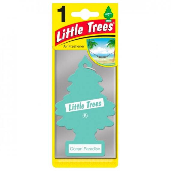 Little Trees Ocean Paradise Air Freshener ароматизатор ёлочка с запахом океанический рай 