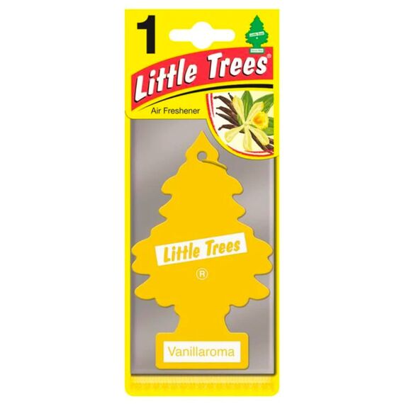 Little Trees Vanillaroma Air Freshener ароматизатор ёлочка с запахом ванили 