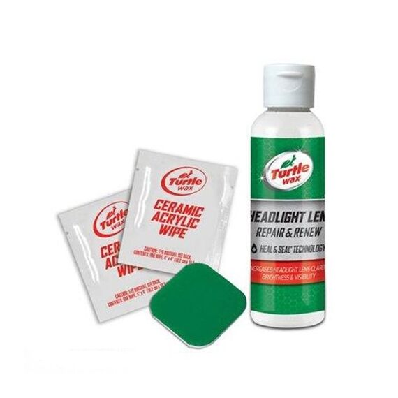 Turtle Wax Headlight Lens Restorer Kit набор для ручного восстановления фар 118 мл , изображение 3