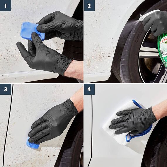 SONAX Clay синяя глина для очистки лакокрасочных поверхностей и стекла 112 г, Цвет: Синий, Объем: 112 г , изображение 3