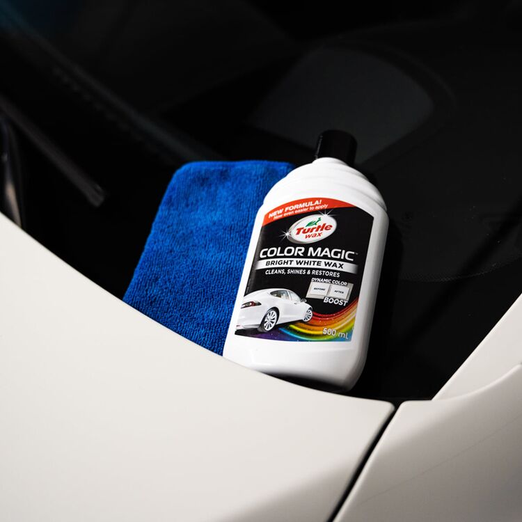 Turtle Wax Color Magic Bright White белый полироль