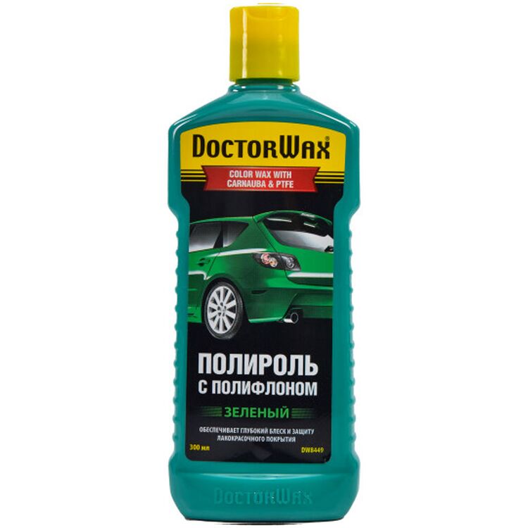 Зеленый полироль Doctor Wax DW8449