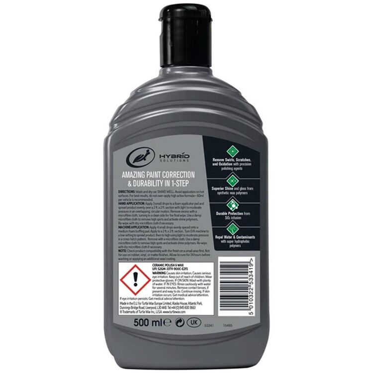 Turtle Wax Hybrid Solutions Ceramic Polish & Wax
