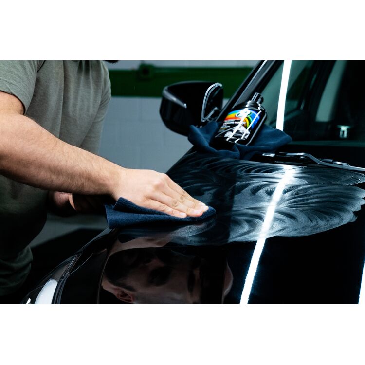 Turtle Wax Color Magic Jet Black Wax черный полироль с тефлоном PTFE 500 мл, Цвет: Черный, Количество: 500 мл , изображение 7