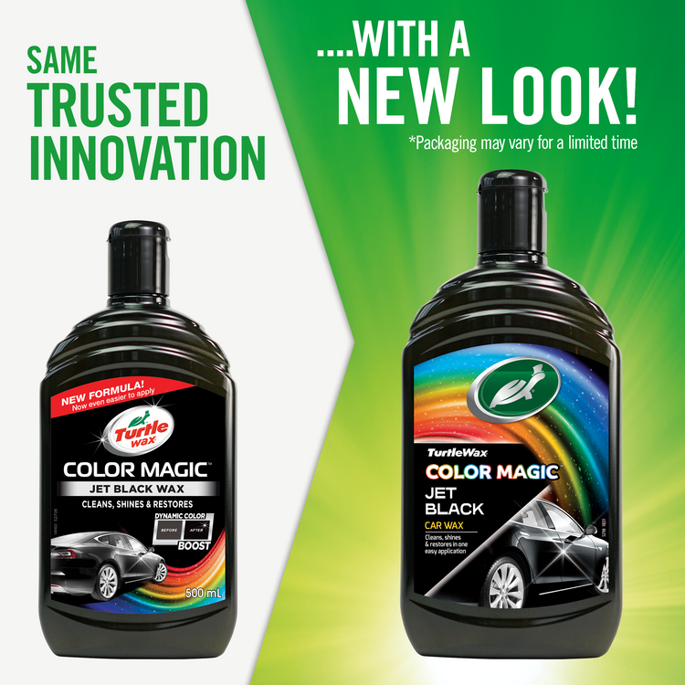 Turtle Wax Color Magic Jet Black Wax черный полироль с тефлоном PTFE 500 мл, Цвет: Черный, Количество: 500 мл , изображение 3