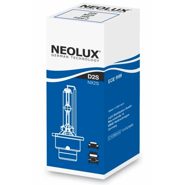 NEOLUX Standard D2S 35W 4300K (картон) 1 шт, Цветовая температура: 4300, Тип лампы: D2S 