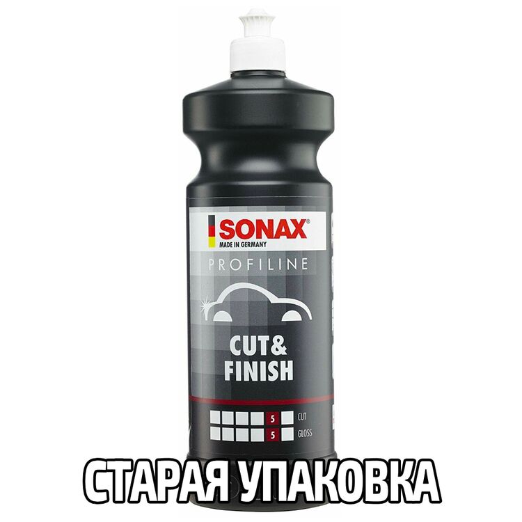 SONAX PROFILINE Cut +Finish 05-05 одношаговая полировальная паста 1 л, Количество: 1 л , изображение 7