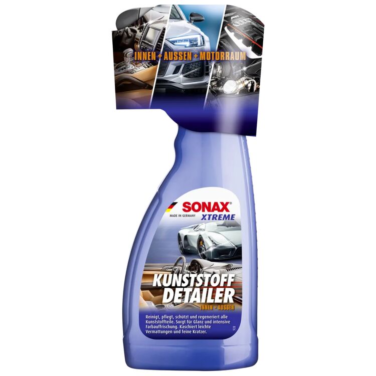 SONAX XTREME Kunststoff Detailer детейлер для полировки и защиты наружного и внутреннего пластика 500 мл , изображение 2