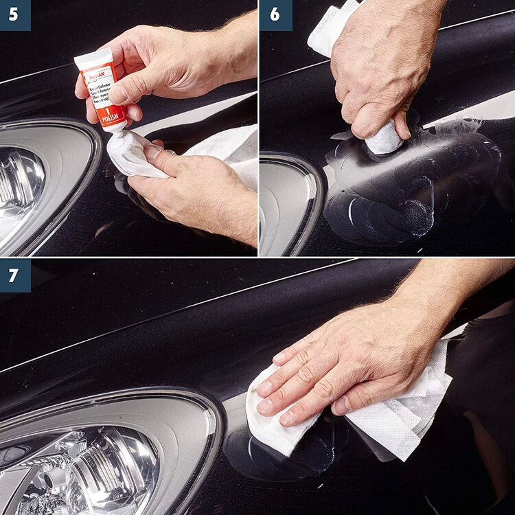 SONAX KratzerEntferner Set набор для удаления царапин 50 мл , изображение 4