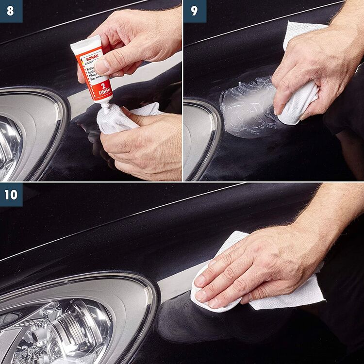 SONAX KratzerEntferner Set набор для удаления царапин 50 мл , изображение 5