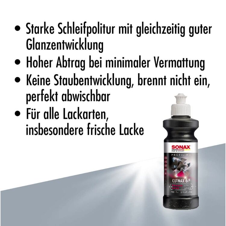 SONAX PROFILINE CutMax 06-04 абразивная паста для полировки кузова 1 л , изображение 13