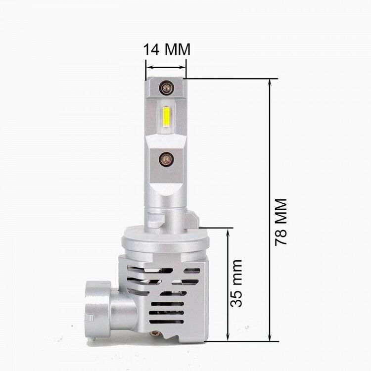 Prime-X MINI H27 20W 5000K комплект 2 шт, зображення 5